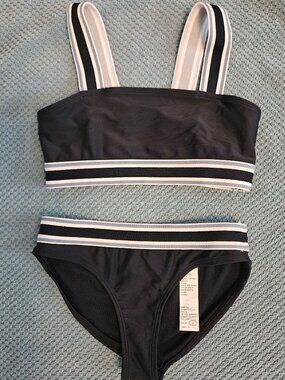 Abercrombie Kids Bikini navy blue size 7-8